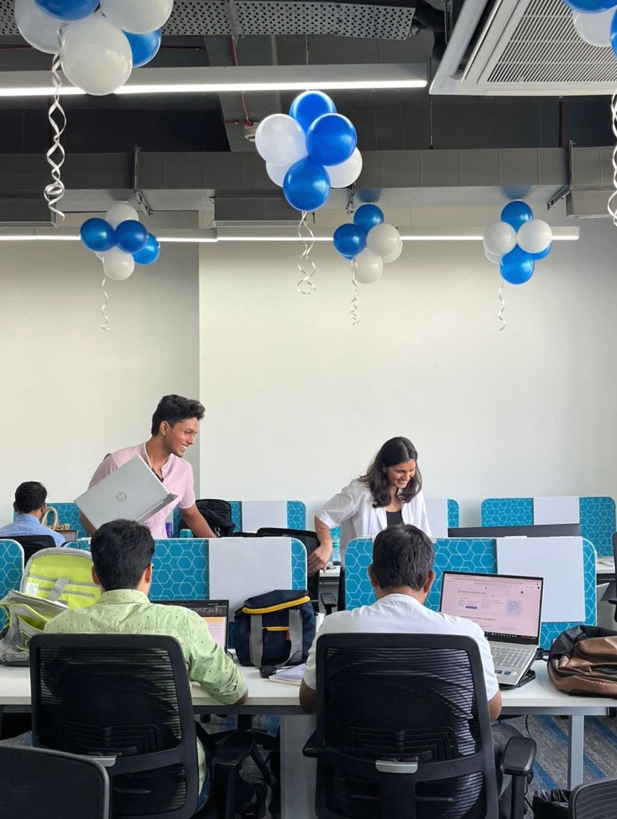 Opening Day of our New Office Space in Gurgaon!