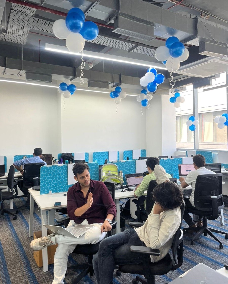 Opening Day of our New Office Space in Gurgaon!